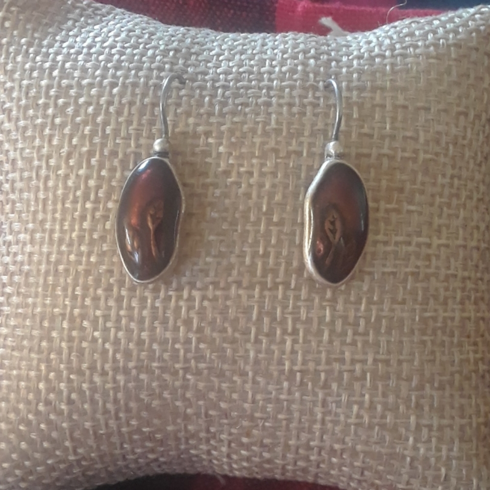 Adorable fish hook earrings